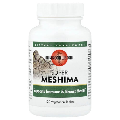 Mushroom Wisdom Super Meshima 120 Vegetarian Tablets product image