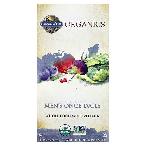 Garden Of Life Organics Men S Once Daily 60 Vegan Tablets product image