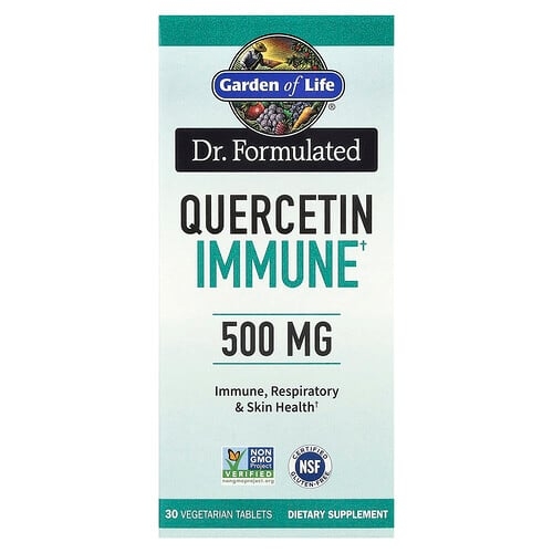 Garden Of Life Dr Formulated Quercetin Immune 500 Mg 30 Vegetarian Tablets product image