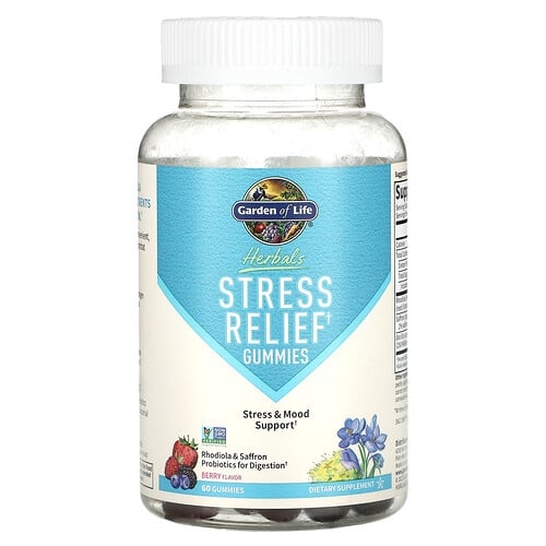 Garden Of Life Herbals Stress Relief Gummies Berry 60 Gummies product image