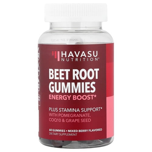 Havasu Nutrition Beet Root Gummies Mixed Berry 60 Gummies product image
