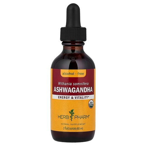 Herb Pharm Ashwagandha Alcohol Free 2 Fl Oz 60 Ml product image
