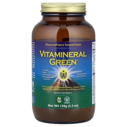 Healthforce Superfoods Vitamineral Green 5 3 Oz 150 G product image