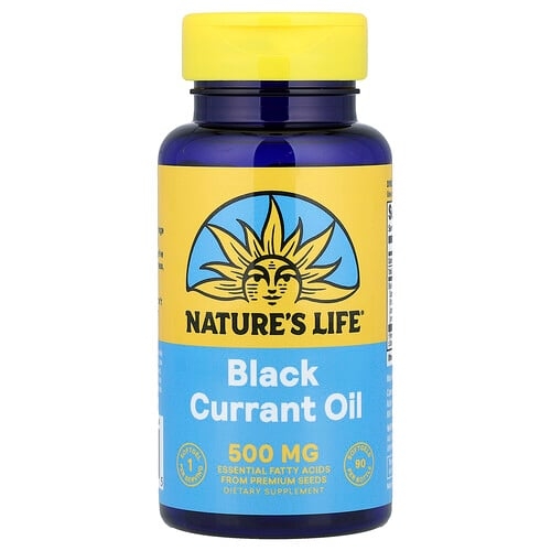 Nature S Life Black Currant Oil 500 Mg 90 Softgels product image