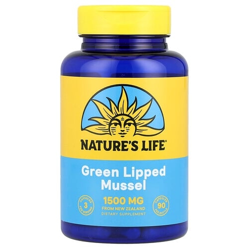 Nature S Life Green Lipped Mussel 90 Capsules 500 Mg Per Capsule product image