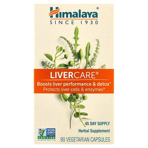 Himalaya Livercare 90 Vegetarian Capsules product image