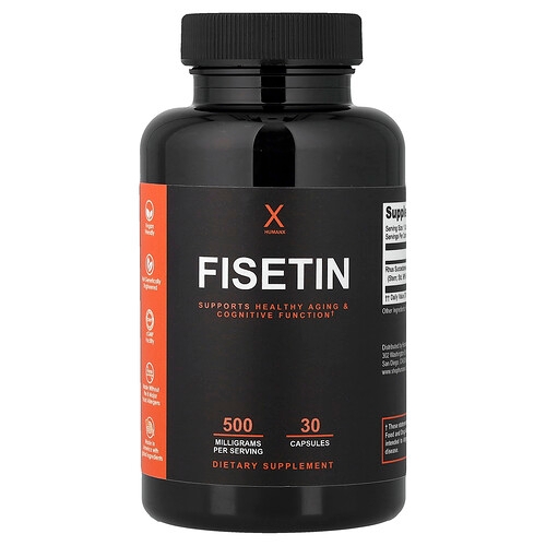 Humanx Fisetin 500 Mg 30 Capsules product image