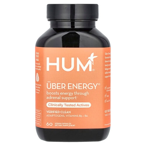 Hum Nutrition Uber Energy 60 Vegan Capsules product image