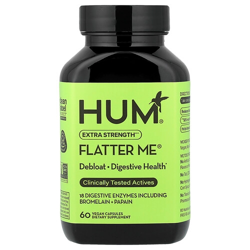Hum Nutrition Flatter Me 60 Vegan Capsules product image