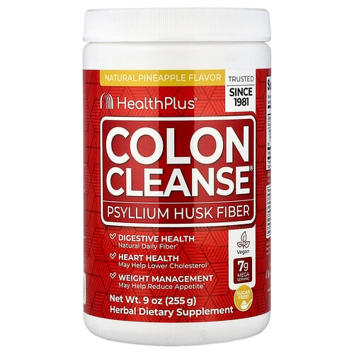 Health Plus Colon Cleanse Natural Pineapple 9 Oz 255 G product image