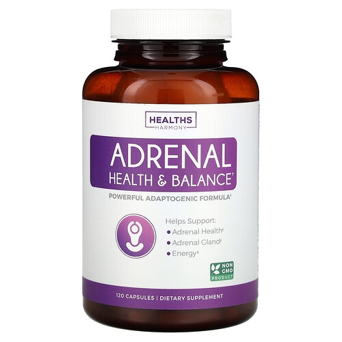 Healths Harmony Adrenal Health Balance 120 Capsules product image