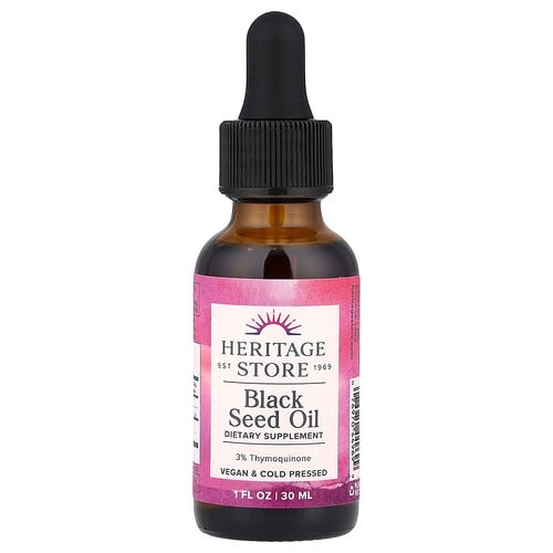 Heritage Store Black Seed Oil 1 Fl Oz 30 Ml product image