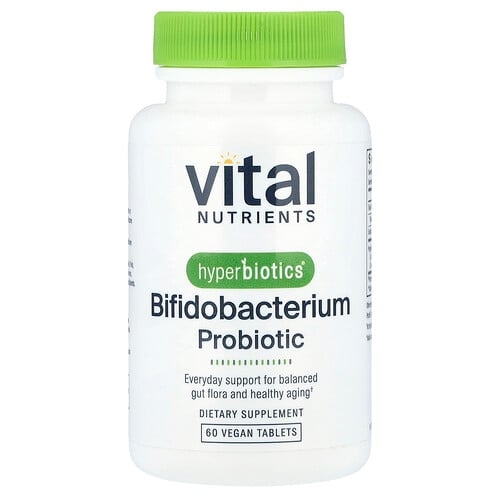 Vital Nutrients Hyperbiotics Bifidobacterium Probiotic 60 Vegan Tablets product image