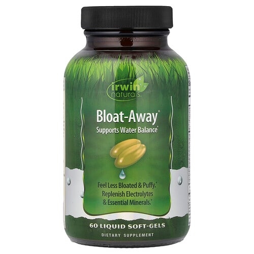 Irwin Naturals Bloat Away 60 Liquid Soft Gels product image