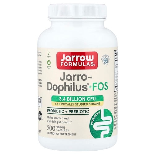 Jarrow Formulas Jarro Dophilus Fos 200 Veggie Capsules product image