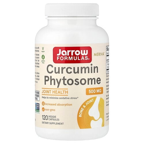 Jarrow Formulas Curcumin Phytosome 500 Mg 120 Veggie Capsules product image