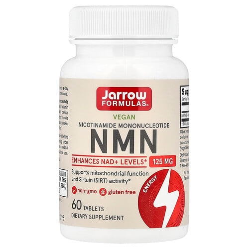 Jarrow Formulas Vegan Nmn 125 Mg 60 Tablets product image