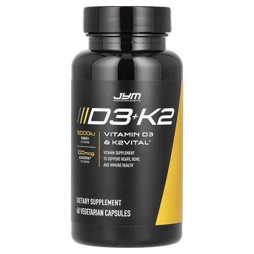 Jym Supplement Science D3 K2 60 Vegetarian Capsules product image