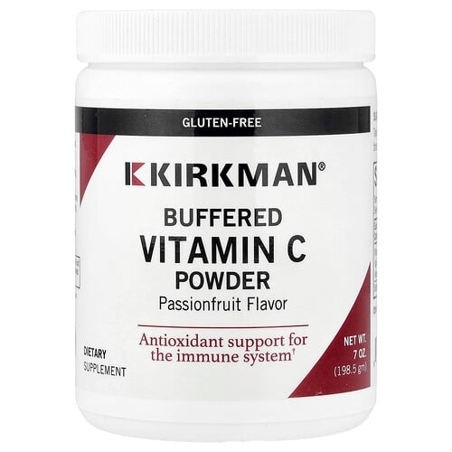 Kirkman Labs Buffered Vitamin C Powder Passionfruit 7 Oz 198 5 G product image