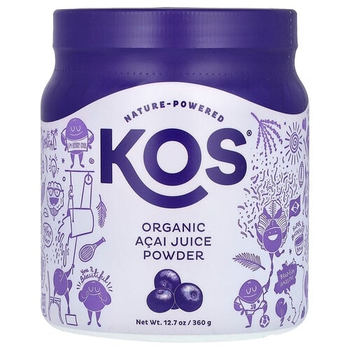 Kos Organic Acai Juice Powder 12 7 Oz 360 G product image