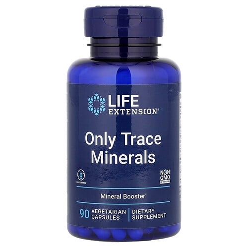 Life Extension Only Trace Minerals 90 Vegetarian Capsules product image