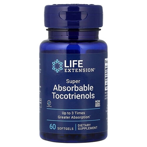 Life Extension Super Absorbable Tocotrienols 60 Softgels product image