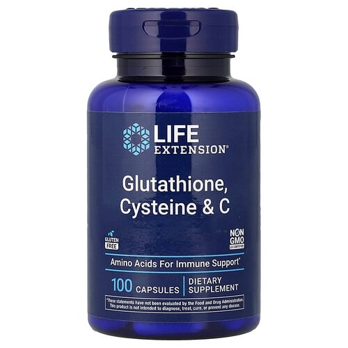 Life Extension Glutathione Cysteine C 100 Capsules product image
