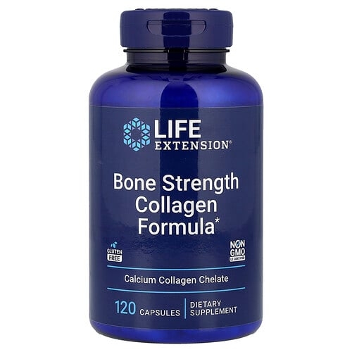 Life Extension Bone Strength Collagen Formula 120 Capsules product image
