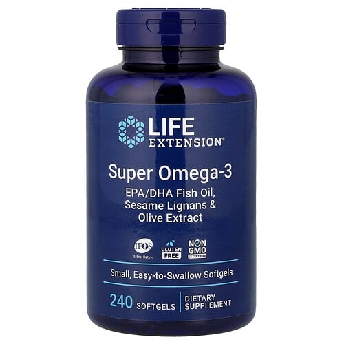 Life Extension Super Omega 3 240 Softgels product image