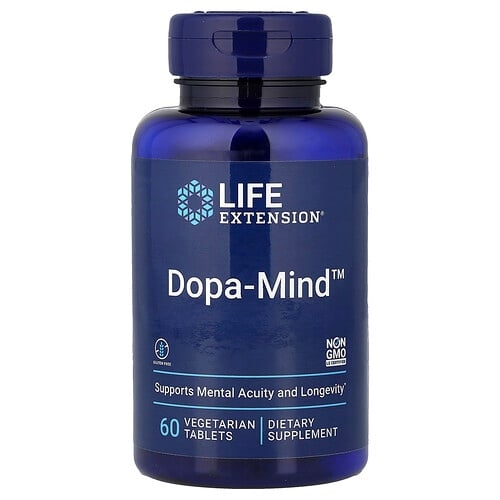 Life Extension Dopa Mind 60 Vegetarian Tablets product image