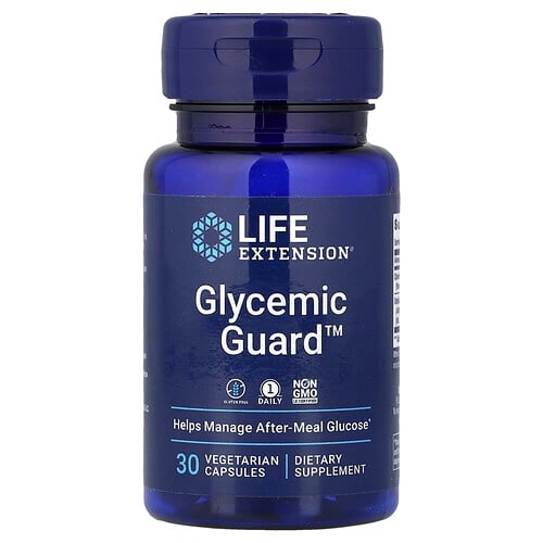 Life Extension Glycemic Guard 30 Vegetarian Capsules product image