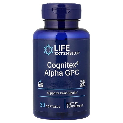 Life Extension Cognitex Alpha Gpc 30 Softgels product image