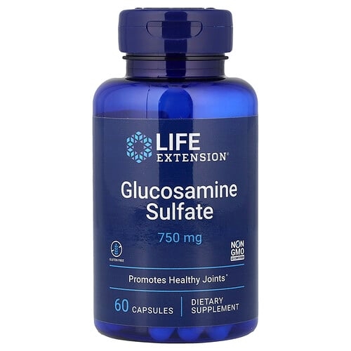 Life Extension Glucosamine Sulfate 60 Capsules product image