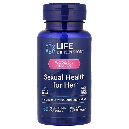 Life Extension Women S Health Sexual Health For Her 60 Vegetarian Capsules product image