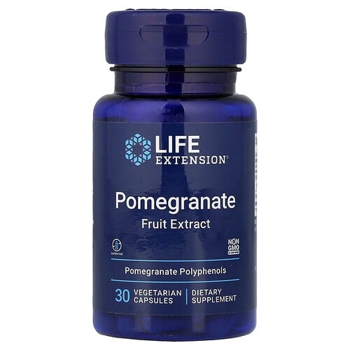 Life Extension Pomegranate Fruit Extract 30 Vegetarian Capsules product image