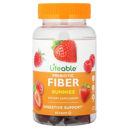 Lifeable Prebiotic Fiber Gummies Berry 60 Gummies product image