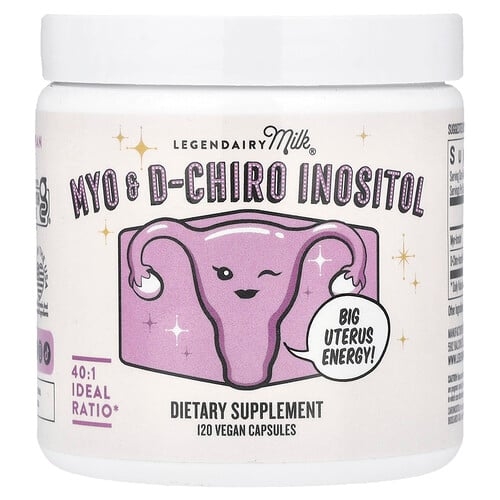 Legendairy Milk Myo D Chiro Inositol 120 Vegan Capsules product image