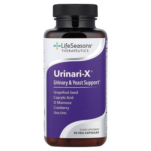 Lifeseasons Urinari X Urinary Yeast Support 90 Veg Capsules product image