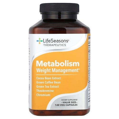 Lifeseasons Therapeutics Metabolism Weight Management 140 Veg Capsules product image