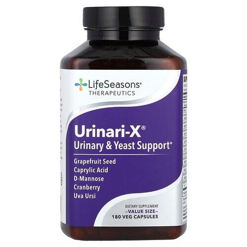 Lifeseasons Urinari X 180 Veg Capsules product image
