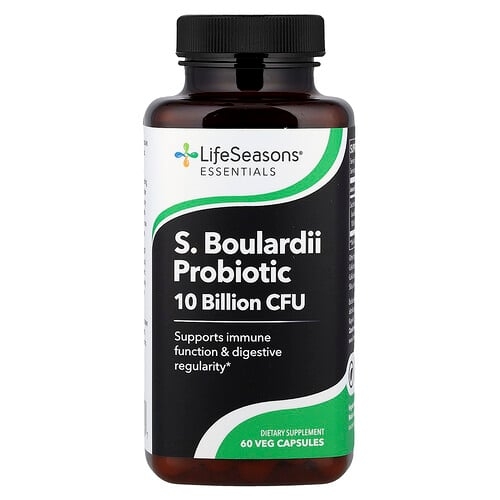 Lifeseasons S Boulardii Prodiotic 60 Veg Capsules 250 Mg Per Capsule product image