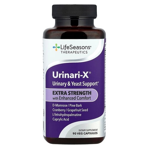 Lifeseasons Therapeutics Urinari X Urinary Yeast Support 90 Veg Capsules product image