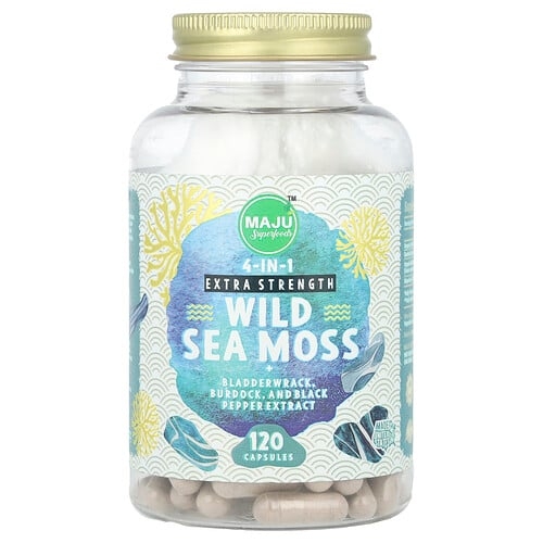 Maju Superfoods Wild Sea Moss 120 Capsules product image
