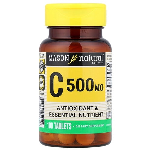 Mason Natural Vitamin C 500 Mg 100 Tablets product image