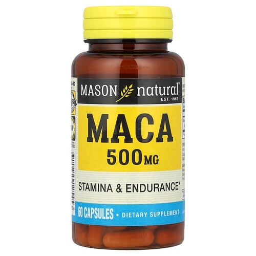 Mason Natural Maca 500 Mg 60 Capsules product image
