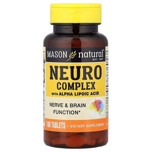 Mason Natural Neuro Complex With Alpha Lipoic Acid 100 Tablets product image