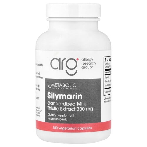 Metabolic Maintenance Silymarin 300 Mg 180 Vegetarian Capsules product image