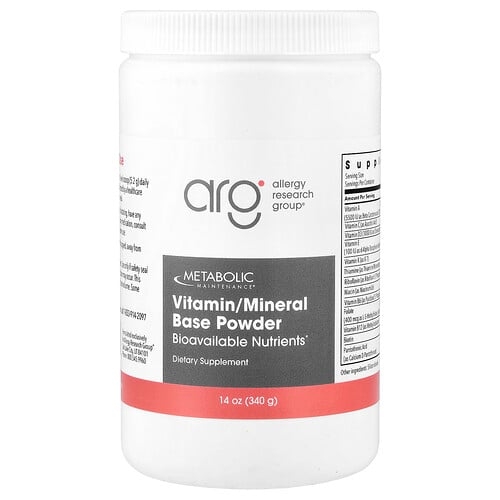 Metabolic Maintenance Vitamin Mineral Base Powder 14 Oz 340 G product image