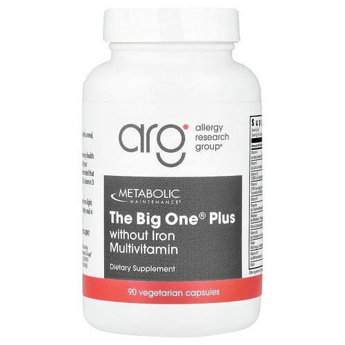 Metabolic Maintenance The Big One Plus Without Iron Multivitamin 90 Vegetarian Capsules product image