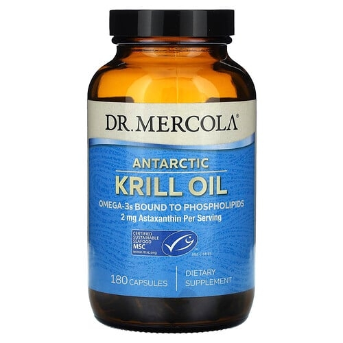 Dr Mercola Antarctic Krill Oil 180 Capsules product image
